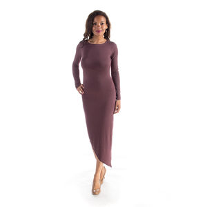 KAIN LABEL DARK MAGENTA BODYCON DRESS | WOMENS SIZE XS